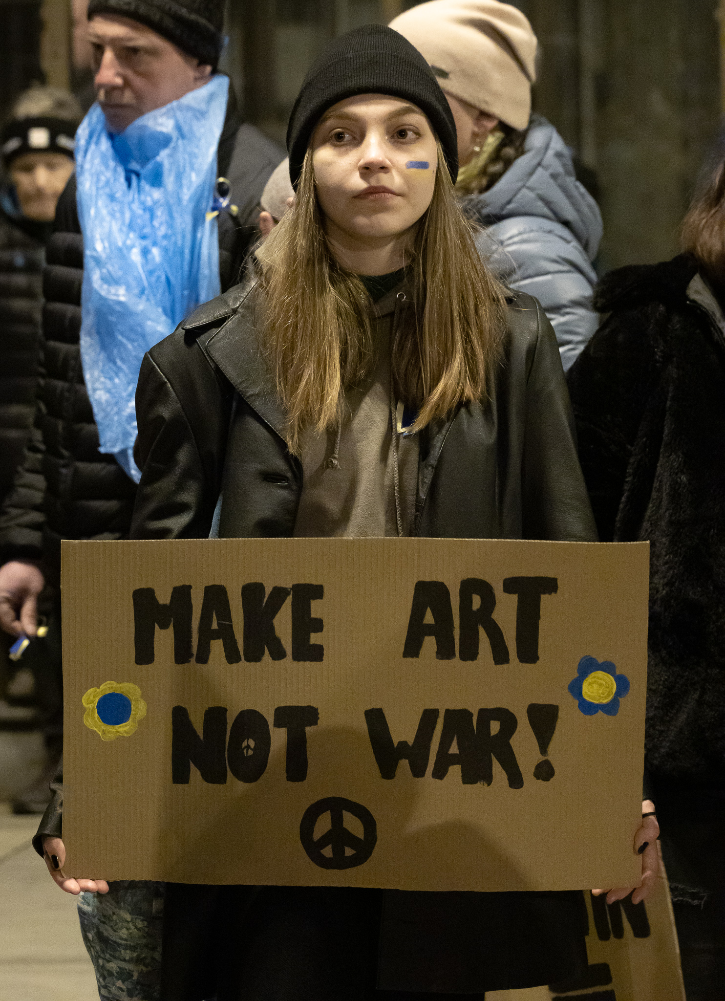Demonstrace proti válce - Ostrava