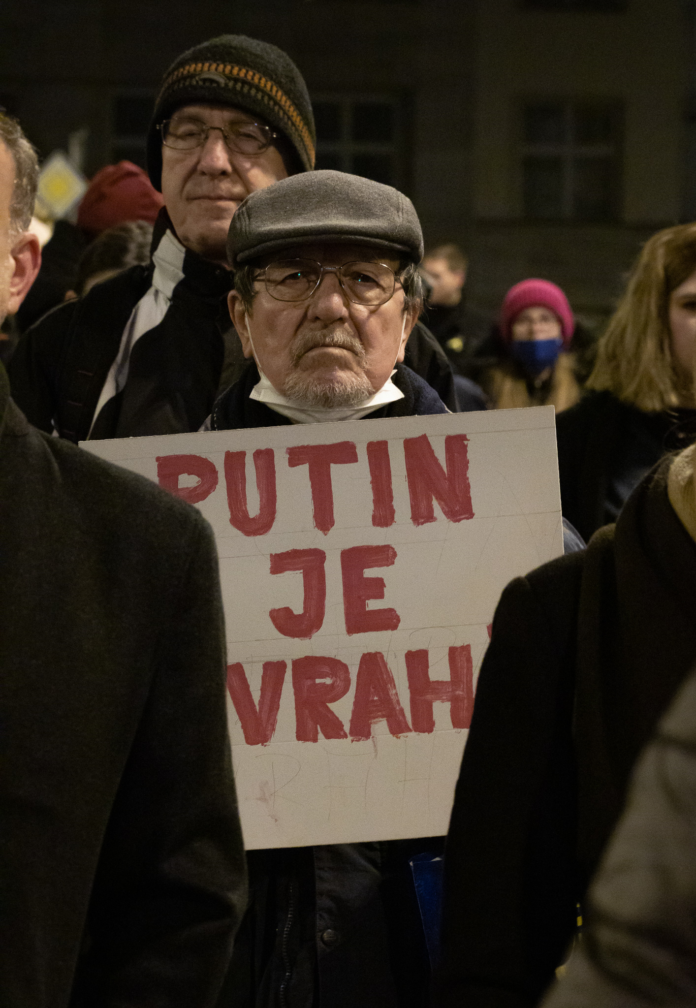 Demonstrace proti válce - Ostrava